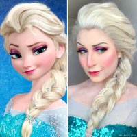 Elsa Cosplay + Makeup from Frozen